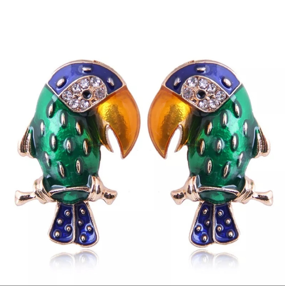 Amazonian Birds Earrings